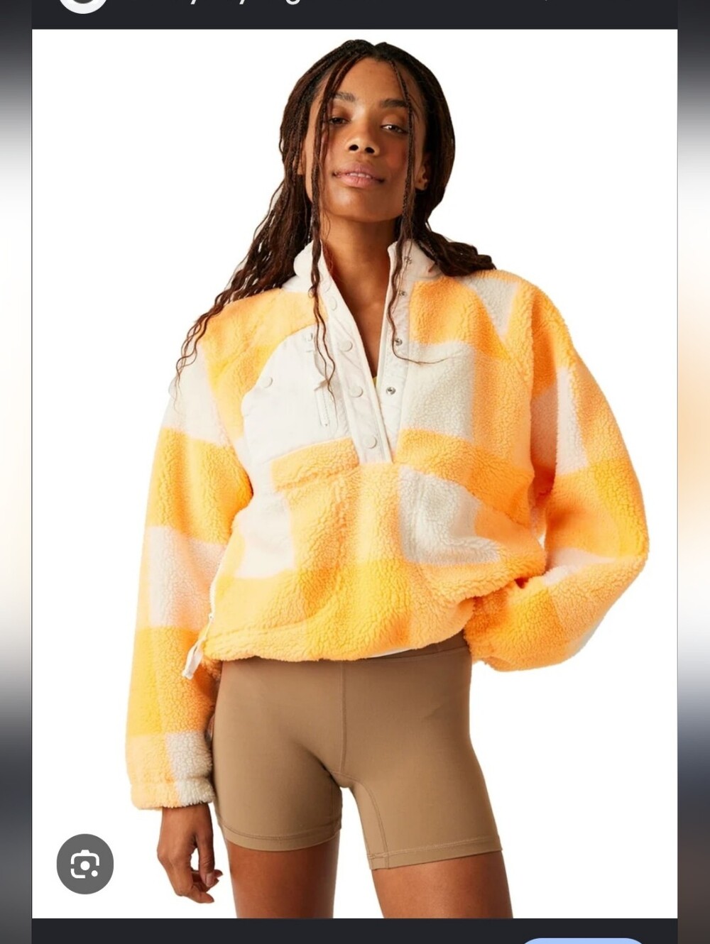 Free People Hit The Slopes Rocky Ridge Pull Over Jacket